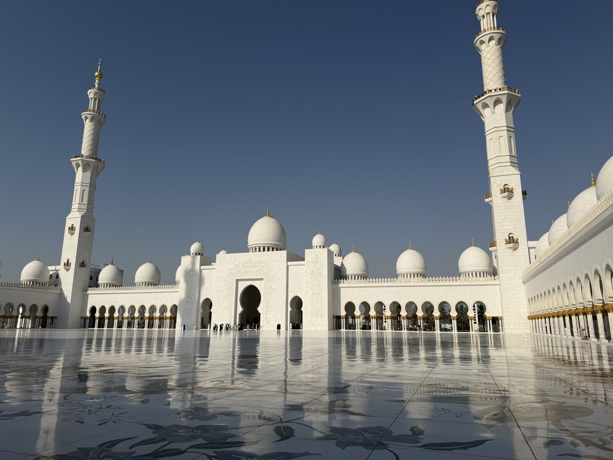 Sheikh Zayed Grand Mosque in Abu Dhabi
