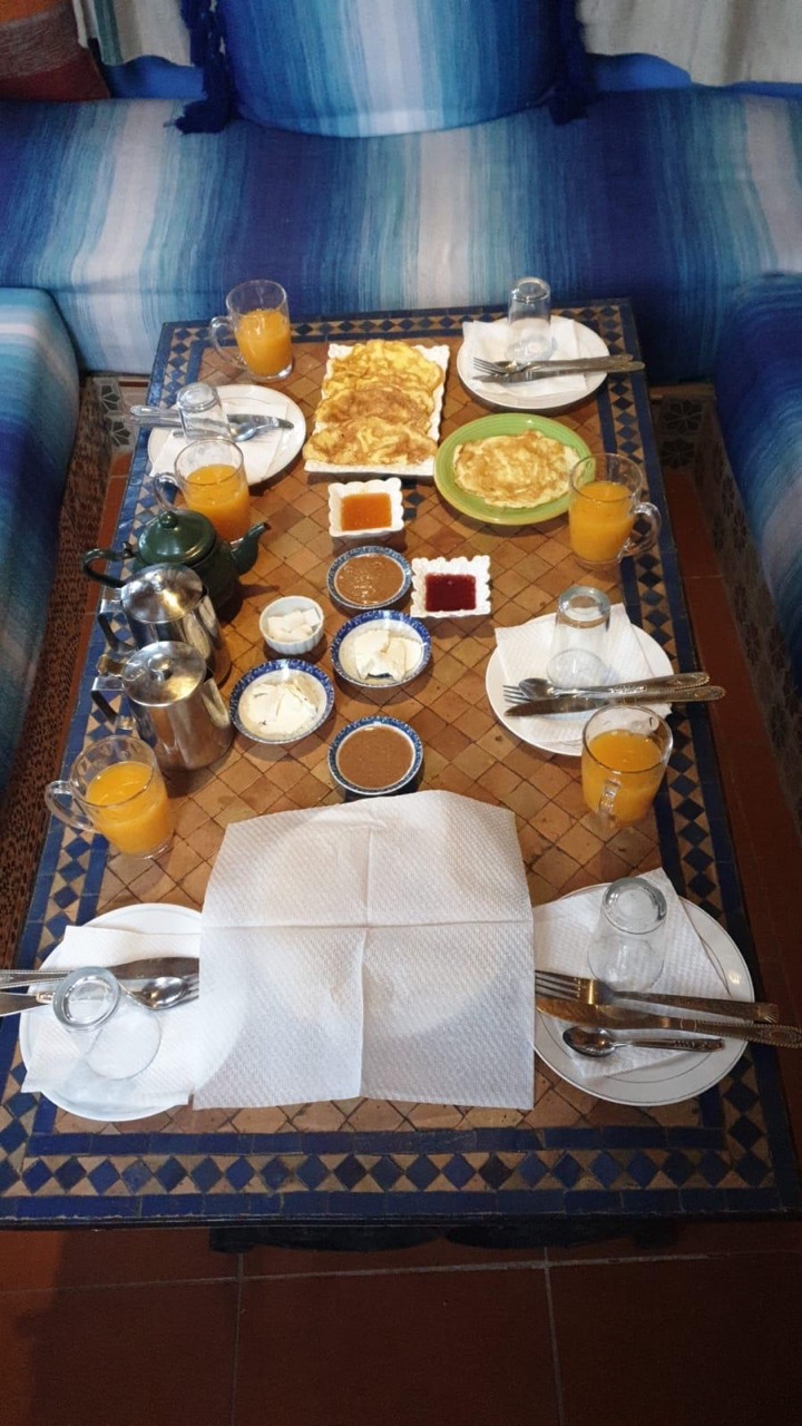 Breakfast in Morocco